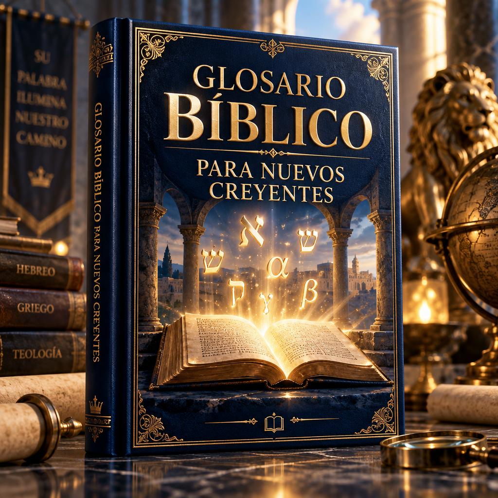Portada de GLOSARIO BÍBLICO PARA NUEVOS CREYENTES
